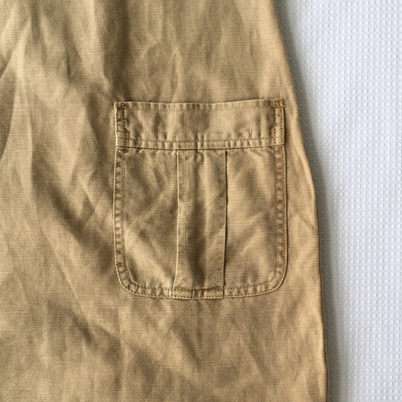 J. Crew Cargo Dress Lace Up V-Neck, Size 0 - Picture 12 of 16